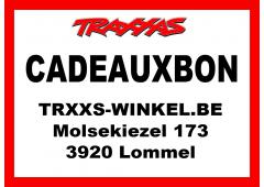 Traxxas Cadeauxbon te besteden bij TRXXS-Winkel.BE van  130,-