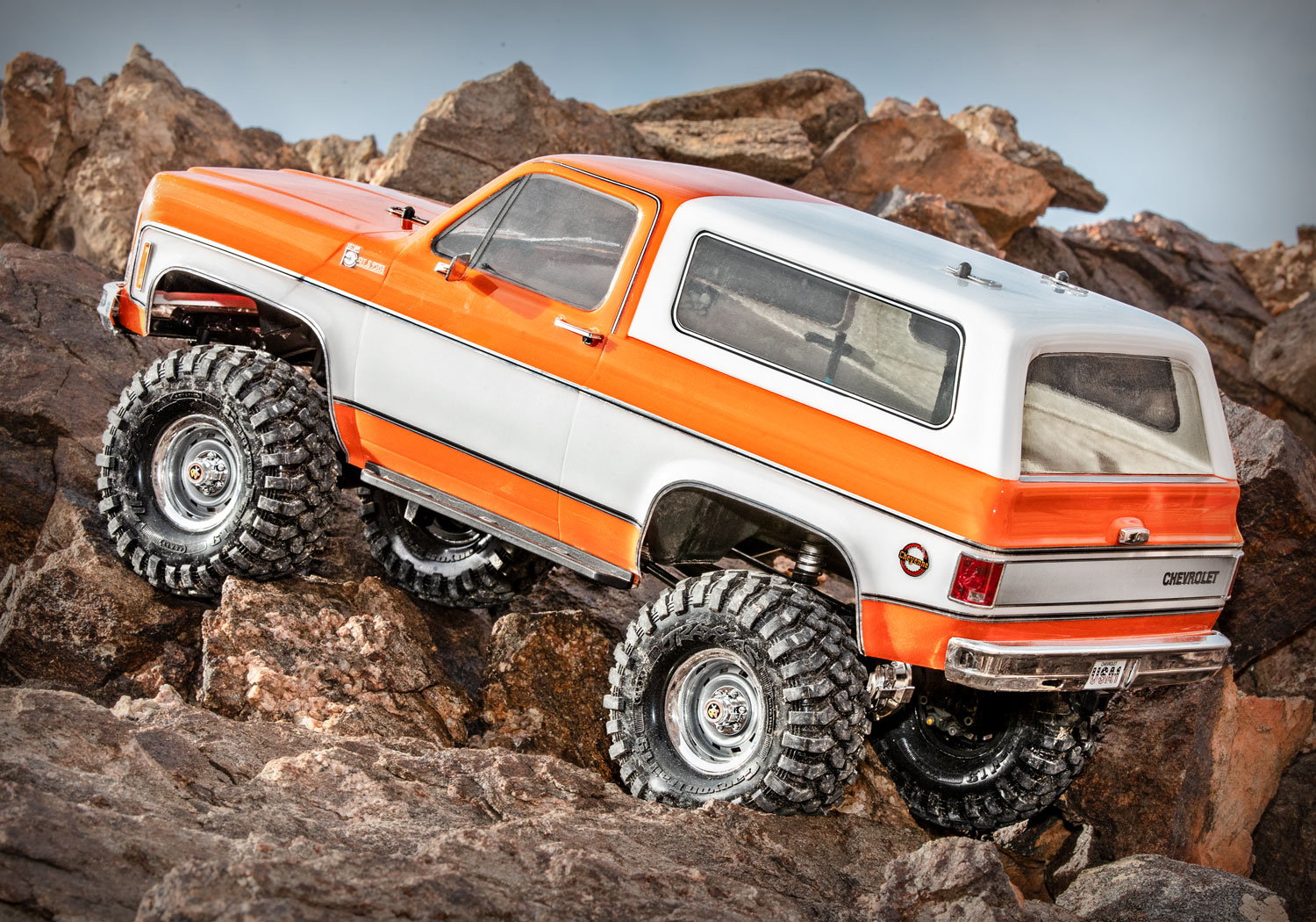 Traxxas TRX4 Chevrolet K5 Blazer Oranje TRX820764ORNG
