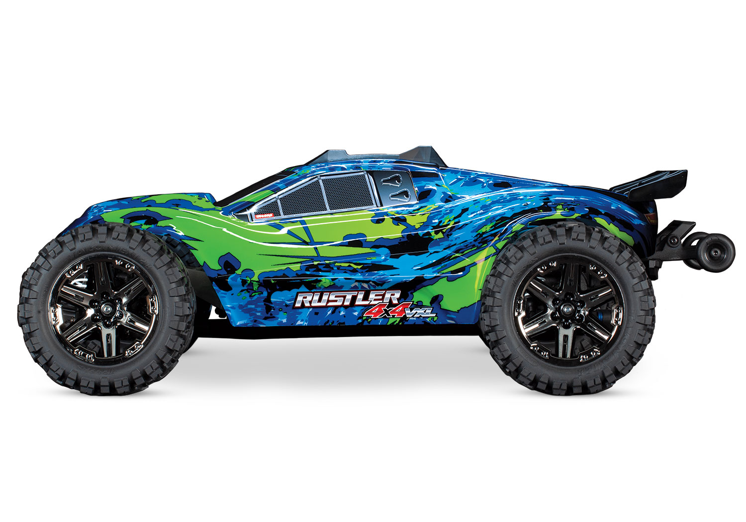 Traxxas Rustler 4X4 VXL Brushless Stadium Truck RTR TSM 2.4Ghz TRX67076 ...