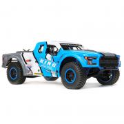 Losi 1/10 King Shocks Ford Raptor Baja Rey 4WD Brushless RTR met SMART Blauw