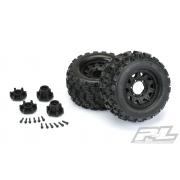 PR10125-10 Badlands MX28 2.8 \"All Terrain-banden gemonteerd voor Stampede / Rustler 2wd & 4wd voor e