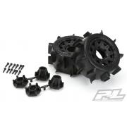 PR10160-10 Sand Paw LP 2.8\" zandbanden gemonteerd voor Stampede / Rustler 2wd & 4wd voor en achter,