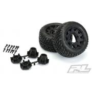 PR10161-10 Street Fighter LP 2.8\" Street Tires Gemonteerd voor Stampede / Rustler 2wd en 4wd voor en