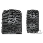 PR10175-10 Trencher LP 3.8\" All Terrain Tires Mounted for 17mm MT Front or Rear, Mounted on Raid Bla