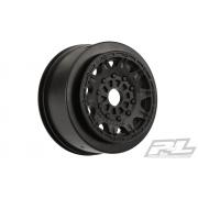 PR2770-03 Raid 2.2\"/3.0\" Black Wheels for DB8, Senton 6S and SC with 17mm Hex Conversions