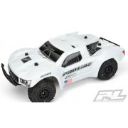 PR3458-15 Voorgesneden Flo-Tek Fusion Bash Armor Body (wit) voor Slash 2wd, Slash 4x4, SC5M, 22SCT e