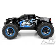 PR3482-18 Pre-cut 2017 Ford F-150 Raptor hardgekleurde (zwart) Body voor X-MAXX