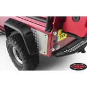 Diamond Plate Rear Fender Quarters for Traxxas TRX-4