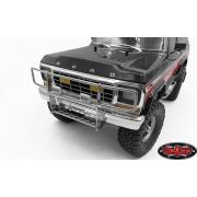 Ranch Front Grille Guard voor Traxxas TRX-4 \'79 Bronco Ranger XLT (Silver)