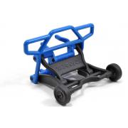 RPM70815 Blue Rear Bumper for the Traxxas Electric Rustler