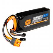 Spektrum 3200mAh 3S 9.9V Smart LiFe ECU Battery Pack: IC3 & Servo Connector (SPMX32003SLFRX)