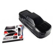 TMT Body onbreekbaar zwart incl. Sticker voor ARRMA Granite