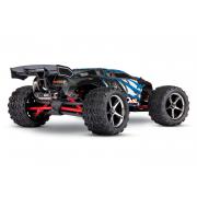 Traxxas E-Revo 1/16 VXL brushless met TSM compleet TRX71076-3B Blauw