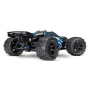 Traxxas E-Revo 2 VXL Brushless 1/8 Elektrische Monster Truck BLUE met 2.4GHz en TSM TRX86086-4BLU