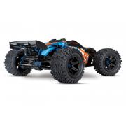 Traxxas E-Revo 2 VXL Brushless 1/8 Elektrische Monster Truck Oranje met 2.4GHz en TSM TRX86086-4O