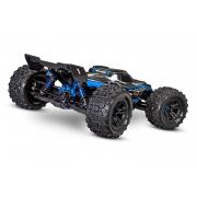 Traxxas Sledge: 1/8 4WD Blauw borstelloze elektrische monstertruck met TQi 2,4 GHz Traxxas Link-enab