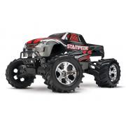 Traxxas Stampede 4X4, Zilver, Extreem terrein 4X4 Uitrusting! Compleet