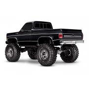 Traxxas TRX-4 Scale and Trail Crawler met Chevrolet K10 Truck Body zwart uit 1979: 4WD elektrische t