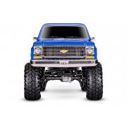 Traxxas TRX-4 Scale and Trail Crawler met Chevrolet K10 Truck Body Blauw uit 1979: 4WD elektrische t