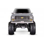 Traxxas TRX-4 Scale and Trail Crawler met Chevrolet K10 Truck Body Zilver uit 1979: 4WD elektrische 