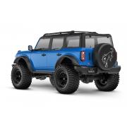 Traxxas TRX-4M 1/18 Scale en Trail Crawler Ford Bronco 4WD Electrische Truck met TQ Blauw TRX97074-1