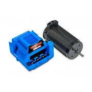 Traxxas Sledge: 1/8 4WD Blauw borstelloze elektrische monstertruck met TQi 2,4 GHz Traxxas Link-enab