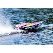 Traxxas Spartan VXL-6S Pink Castle Brushless 2.4Ghz Tqi TSM TRX57076-4PINK zonder lader en accu