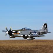 E-Flite P-51D Mustang 1.2m BNF Basic met AS3X en SS (EFL8950)