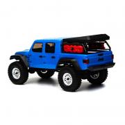 Axial 1/24 SCX24 Jeep JT Gladiator 4WD Rock Crawler Brushed RTR, Blauw AXI00005T2