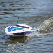 ProBoat 36\" Sonicwake, Blauw/Wit, Self-Right Deep-V Brushless RTR (PRB08032T1)