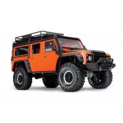 Traxxas TRX-4 Land Rover Defender Crawler Adventure Edition, Metalic Blauw zonder Accu, zonder Lader