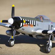 E-Flite P-51D Mustang 1.2m BNF Basic met AS3X en SS (EFL8950)