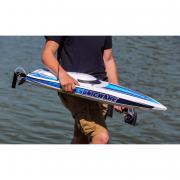 ProBoat 36\" Sonicwake, Blauw/Wit, Self-Right Deep-V Brushless RTR (PRB08032T1)