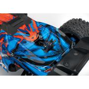 Traxxas E-Revo 2 VXL Brushless 1/8 Elektrische Monster Truck PURPLE met 2.4GHz en TSM TRX86086-4PUR