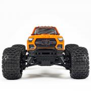 Arrma 1/10 GRANITE 4X2 BOOST MEGA 550 Brushed Monster Truck RTR met batterij en oplader, oranje