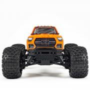 Arrma 1/10 GRANITE 4X2 BOOST MEGA 550 Brushed Monster Truck RTR met batterij en oplader, oranje