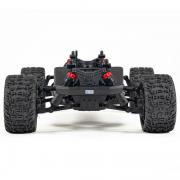 Arrma 1/10 VORTEKS 4X2 BOOST MEGA 550 Brushed Stadium Truck RTR met batterij en oplader, Gunmetal