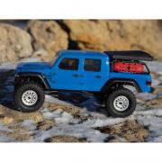 Axial 1/24 SCX24 Jeep JT Gladiator 4WD Rock Crawler Brushed RTR, Blauw AXI00005T2