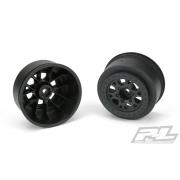 PR2772-03 Impulse 2.2\"/3.0\" zwarte wielen voor Slash 2wd Rear en Slash 4x4 voor of achter