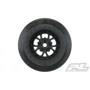 PR2776-03 Pomona Drag Spec 2.2 \"/3.0\" Black Wheels voor Slash 2wd Rear & Slash 4x4 voor of achter
