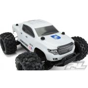 PR3518-15 Pre-Cut Brute Bash Armour Body (wit) voor PRO-MT 4x4 & Stampede 4x4 (vereist uitgebreide b