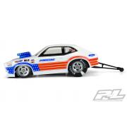 PR3572-00 1972 Ford Pinto Clear Body voor Bandit (met 6070-00 verlengde carrosseriesteunen), AE SR10