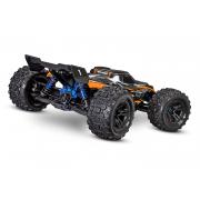 Traxxas Sledge: 1/8 4WD Oranje borstelloze elektrische monstertruck met TQi 2,4 GHz Traxxas Link-ena