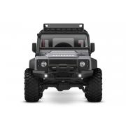 Traxxas TRX-4M 1/18 Schaal en Trail Crawler Land Rover 4WD Elektrische Truck met TQ Zilver TRX97054-