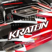 Arrma 1/8 KRATON 6S V5 4WD BLX Speed Monster Truck met Spektrum Firma RTR, Rood