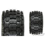 PR10127-10 Badlands MX38 3.8\" All Terrain-banden gemonteerd voor 17 mm MT voor of achter, gemonteerd