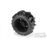 PR10193-10 Dumont 2.8\" zand-/sneeuwbanden gemonteerd voor Stampede 2wd & 4wd voor en achter, gemonte