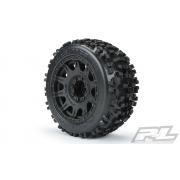 PR1178-10 Badlands 3.8 \"All Terrain-banden gemonteerd voor 17 mm MT voor of achter, gemonteerd op Ra