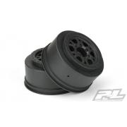 PR2772-03 Impulse 2.2\"/3.0\" zwarte wielen voor Slash 2wd Rear en Slash 4x4 voor of achter