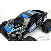 PR3482-18 Pre-cut 2017 Ford F-150 Raptor hardgekleurde (zwart) Body voor X-MAXX